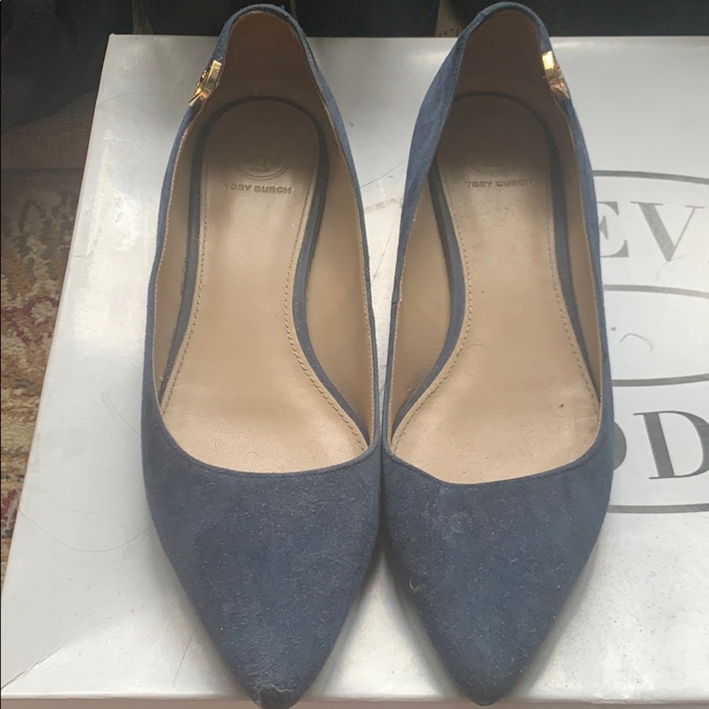 Tory Burch suede flats